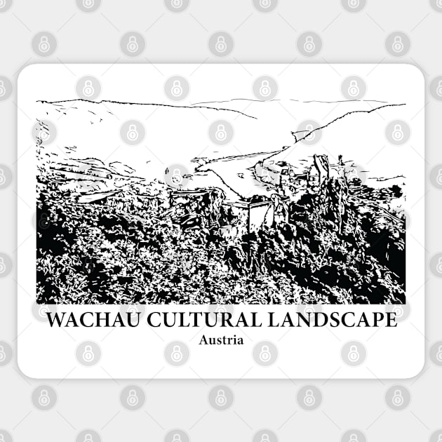 Wachau Cultural Landscape - Austria Sticker by Lakeric